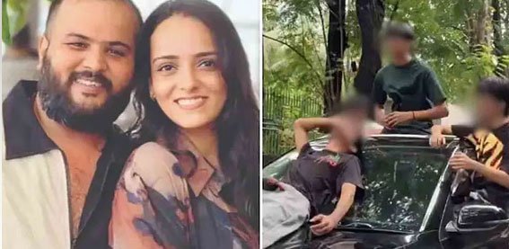 അമിത വേഗത, കൗമാരക്കാരന്‍ ഓടിച്ച കാര്‍ സ്‌കൂട്ടറില്‍ ഇടിച്ച് അപകടം; പരിക്കേറ്റ 33 കാരന്‍ മരിച്ചു, ഭാര്യ ചികിത്സയില്‍