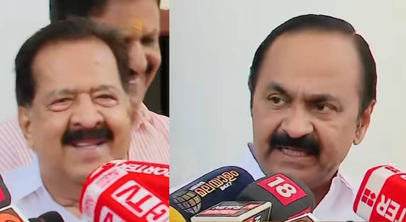 ‘യോഗത്തിൽ പങ്കെടുക്കില്ലെങ്കിലും പിന്തുണച്ച് കത്ത്നൽകും’; നിയമസഭാ കക്ഷി നേതാവായി വി ഡി സതീശനെ പിന്തുണച്ച് രമേശ് ചെന്നിത്തല കത്ത് നൽകും